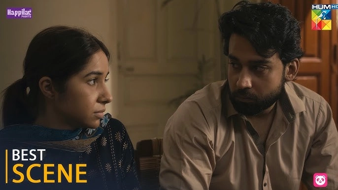 Sajal Aly and Ahad Raza Mir romantic moment in Mann Jogi