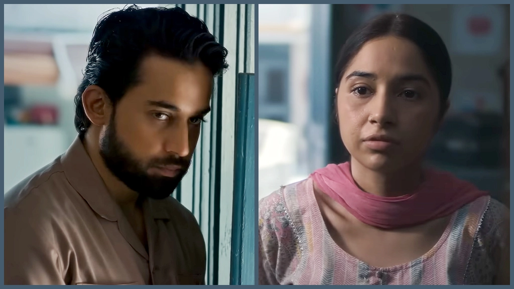 Bilal Abbas Khan romantic scene with Yumna Zaidi in Pyar Kay Sadqay