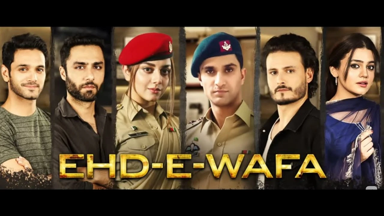Ehd e Wafa drama official poster with lead cast
