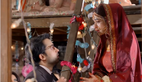 Pyar Kay Sadqay wedding scene between Abdullah and Mahjabeen