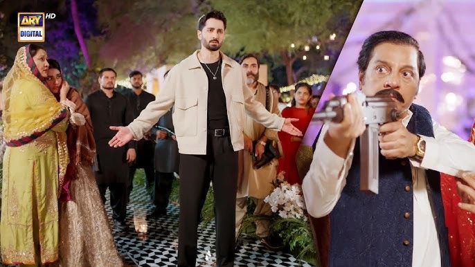 Shair family conflict scene from Hum TV serial