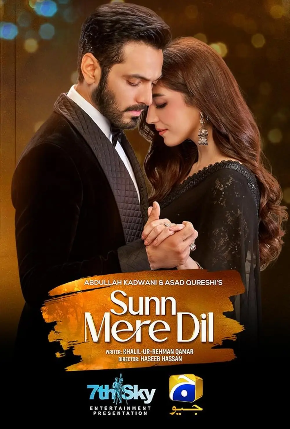 Sunn Mere Dil drama official poster featuring lead cast
