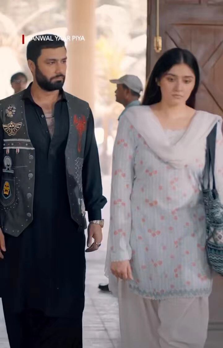 Supporting cast emotional moment in Sanwal Yaar Piya serial