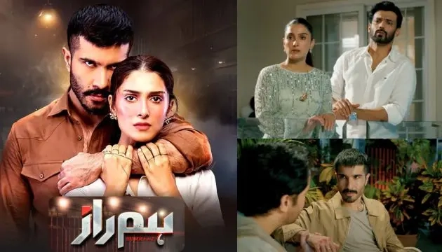 Supporting cast emotional scene in Humraaz Geo TV drama