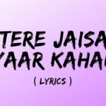 Tere Jaisa Yaar Kahan Lyrics